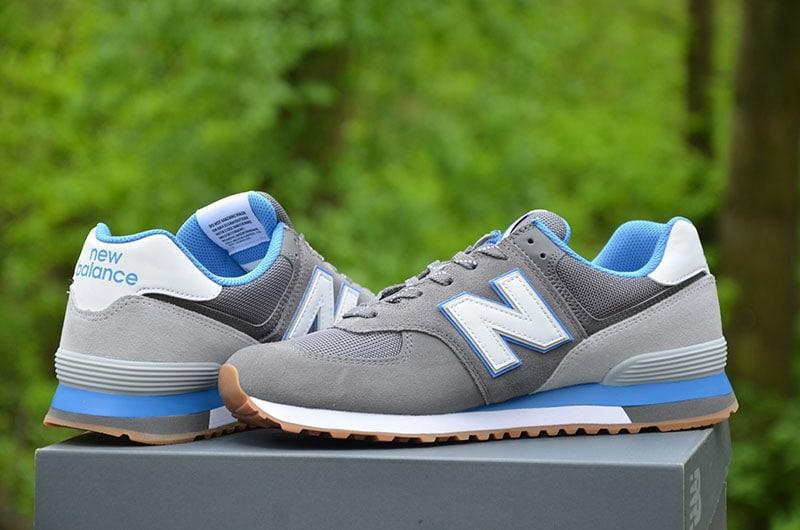 Giày New Balance 574 'Lead Faded Cobalt' ML574SKC - Ảnh 3