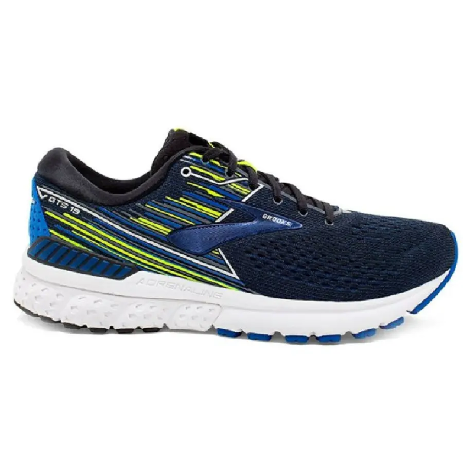 Giày Brooks Adrenaline GTS 19 Black Blue Nightlif 1102941D-069