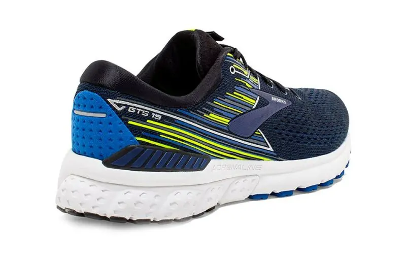 Giày Brooks Adrenaline GTS 19 Black Blue Nightlif 1102941D-069 - Ảnh 7