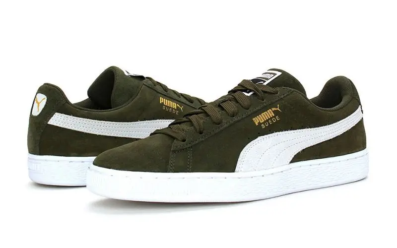 Giày Puma Suede Classic 'Green White' 365347-33 - Ảnh 3