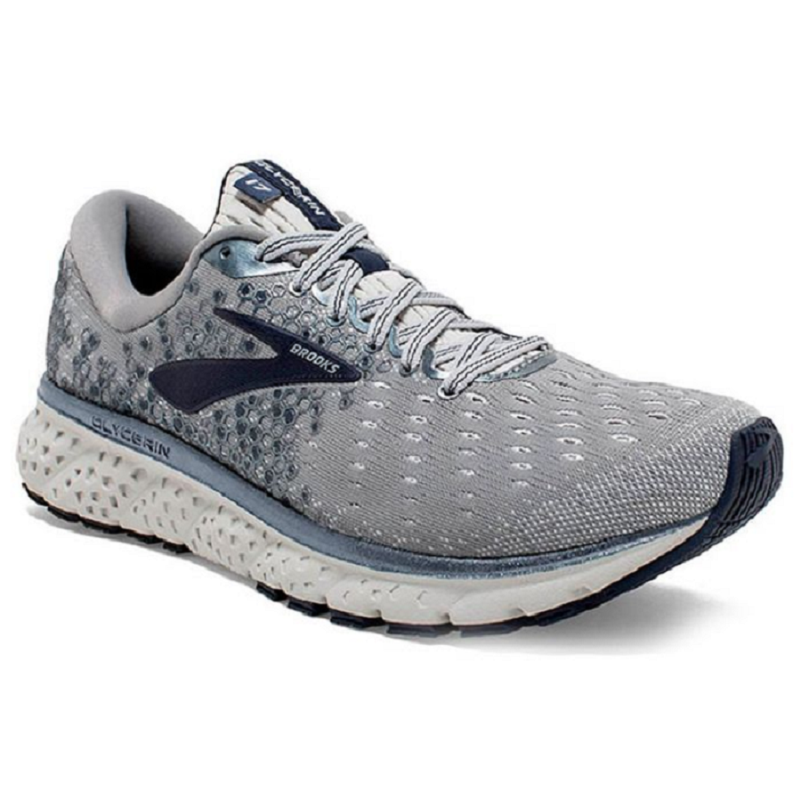 Giày Brooks Glycerin 17 'Grey White' 1102961D-015 - Ảnh 3