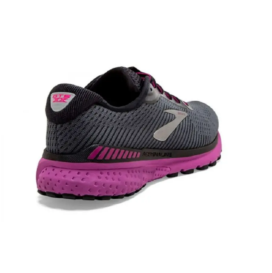 Giày Brooks Adrenaline GTS 20 Wide 'Black Purple' 1202961D-062 - Ảnh 5