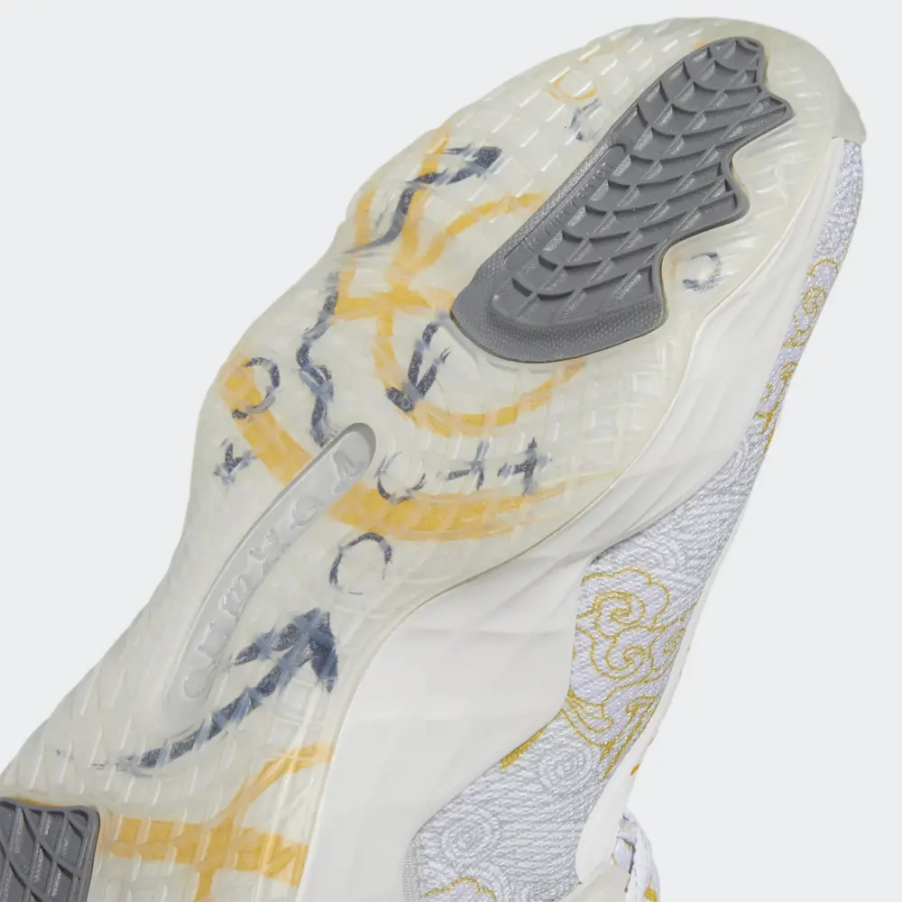 Giày Adidas D.O.N. Issue 3 Three Kingdoms 'White Yellow' HQ4502 - Ảnh 5