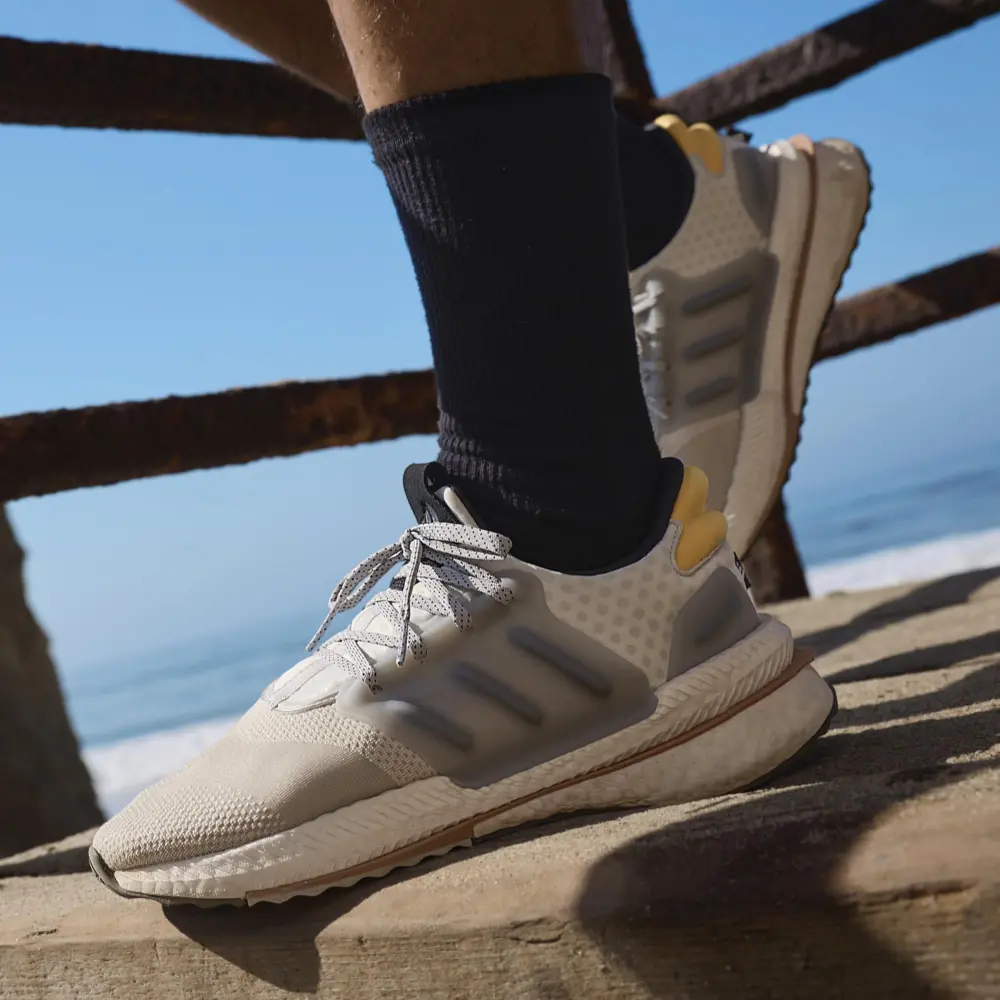 Alternative view of Giày Adidas X PLRBOOST 'Aluminium Solar Gold' ID9434