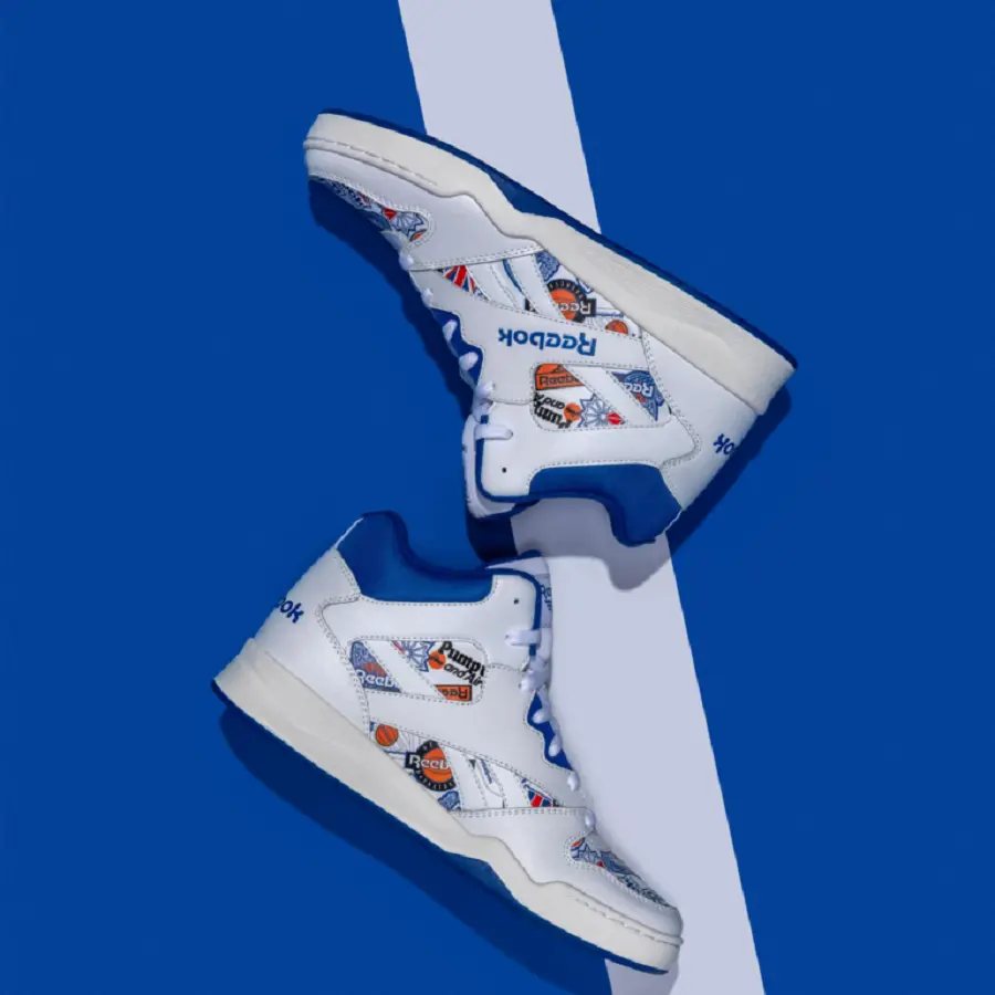 Alternative view of Giày Reebok Royal Hi2 ‘White Blue’ Q46589