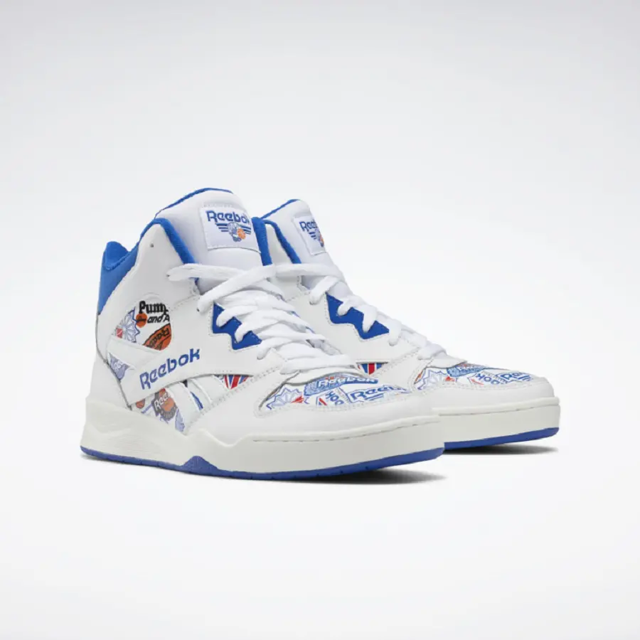 Giày Reebok Royal Hi2 ‘White Blue’ Q46589 - Ảnh 3