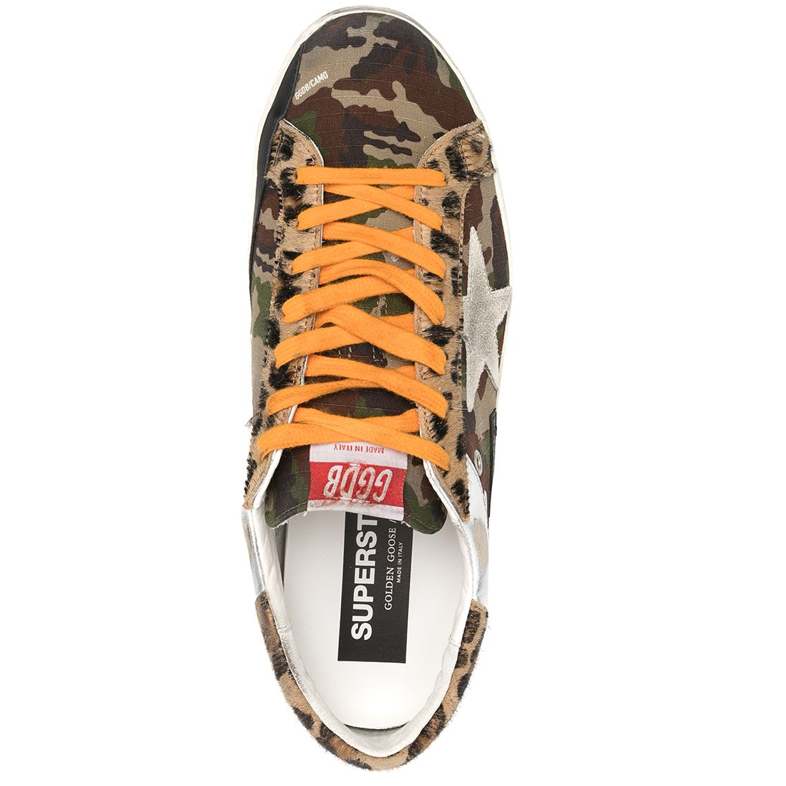 Giày Golden Goose Superstar 'Camo and Leopard' GMF00103-F000350-80308 - Ảnh 4