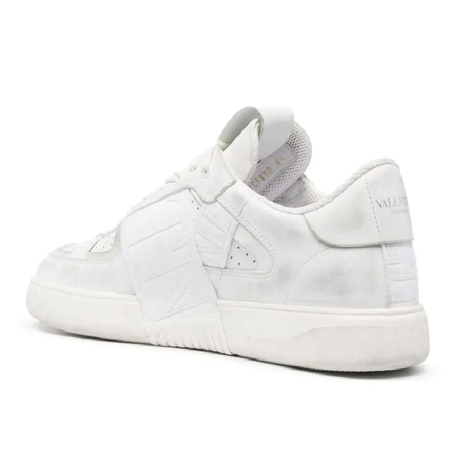Giày Valentino Garavani Leather White WY2S0C58JTV10K - Ảnh 4
