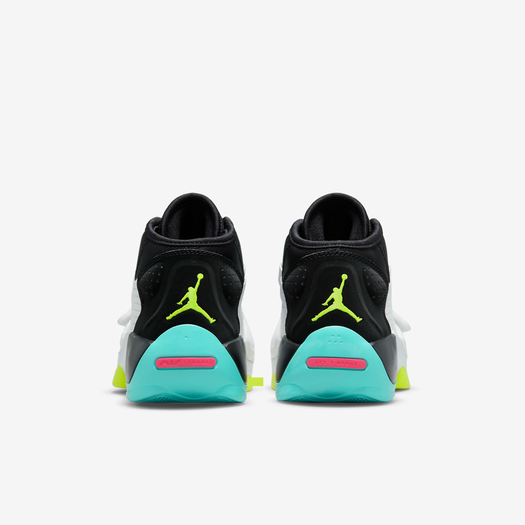 Giày Nike Jordan Zion 2 'White Volt Dynamic Turquoise' DO9161-107 - Ảnh 4