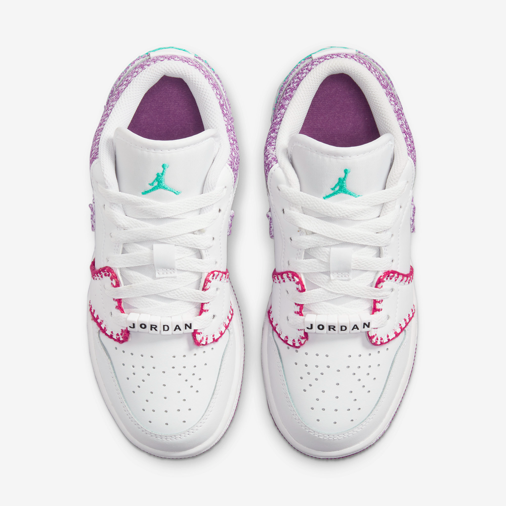 Giày Nike Air Jordan 1 Low Knit DM9037-100 - Ảnh 3