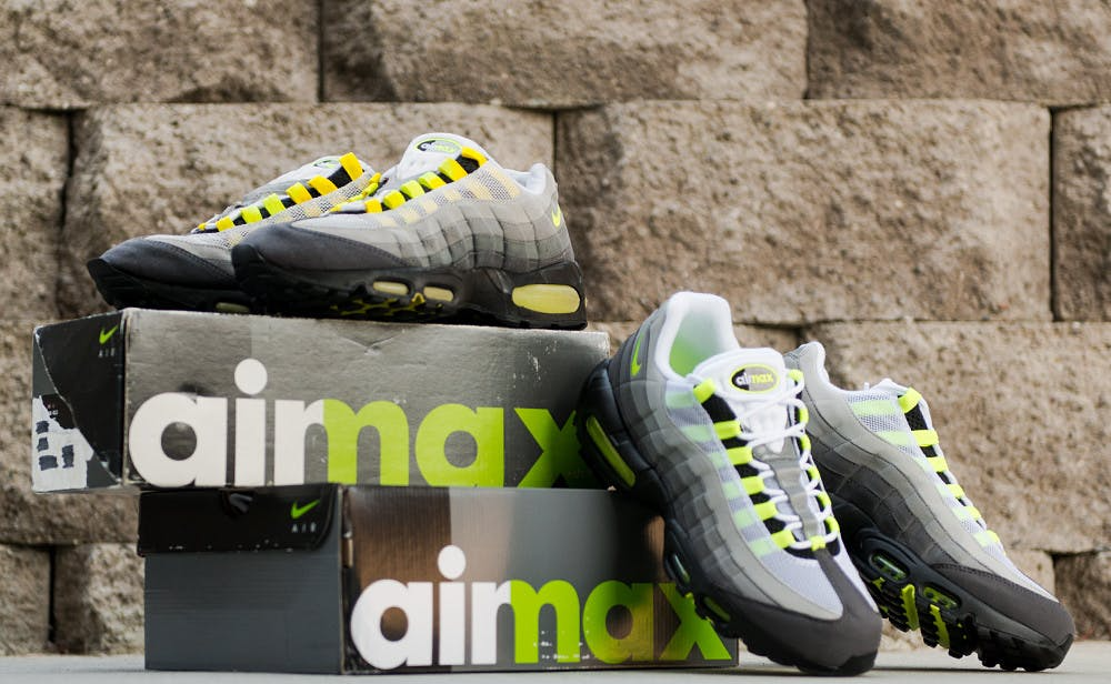 Giày Nike Air Max 95 OG 'Neon' 2015 554970-071 - Ảnh 2