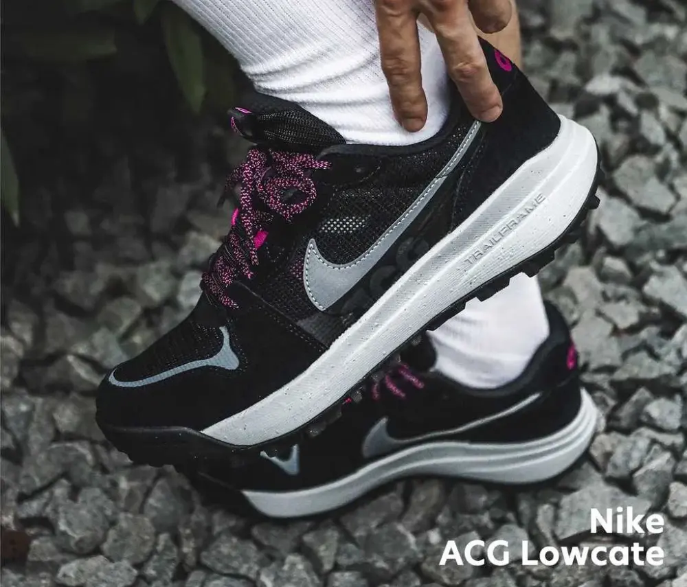 Alternative view of Giày Nike ACG Lowcate 'Black Cool Grey' DM8019-002
