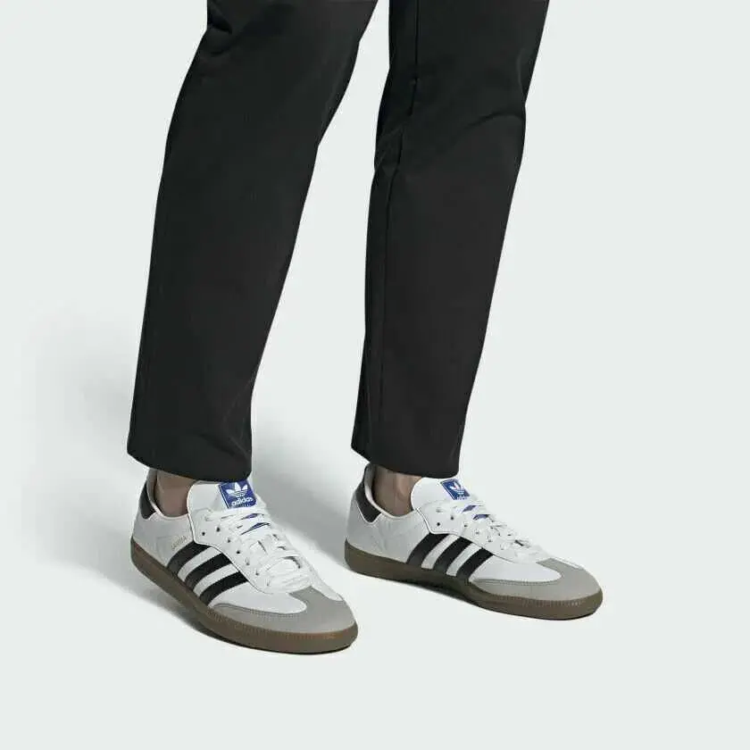 Giày Adidas Samba Vegan 'White Black' H01877 - Ảnh 6