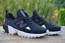Alternative view of Giày New Balance 574 Sport 'Neon' MS574BRB