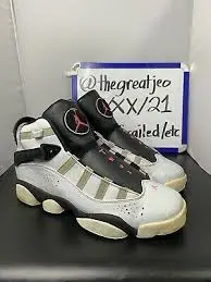 Giày Nike Jordan 6 Rings GS 'Pink Flash' 323399-009 - Ảnh 4