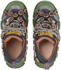 Giày Gucci Wmns Flashtrek Crystals 'Green' 537355-GGZ30-1261 - Ảnh 5