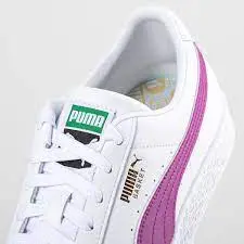 Alternative view of Giày Puma Basket Classic 'White Purple' 374923-07