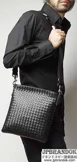 Túi Bottega Veneta Woven Crossbody Leather Bag 276357-V465C-1000 - Ảnh 3
