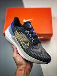 Alternative view of Giày Nike Wmns Air Winflo 9 'Black Lapis Yellow' DD8686-003