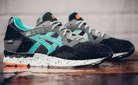 Giày Asics Gel Lyte V Black Latigo Bay C541N 9089 - Ảnh 4