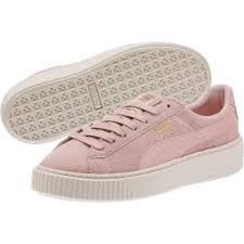 Giày Puma Suede Platform Satin 'Silver Pink' 365828-03 - Ảnh 9