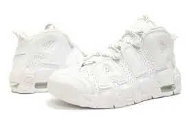Giày Nike Air More Uptempo 'Triple White' 415082-102 - Ảnh 6