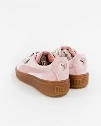 Giày Puma Basket Platform 'Velour Suede' 366721-02 - Ảnh 6
