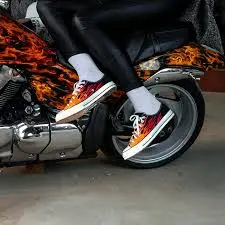 Giày Converse Chuck 70 Low 'Archival Flame Print' 167813C - Ảnh 8