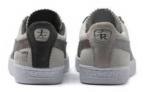 Giày Puma Michael Lau x Suede Classic 'White Grey' 366313-01 - Ảnh 9