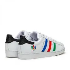Giày Adidas Superstar Colorful Trefoil Cloud White FU9521 - Ảnh 8