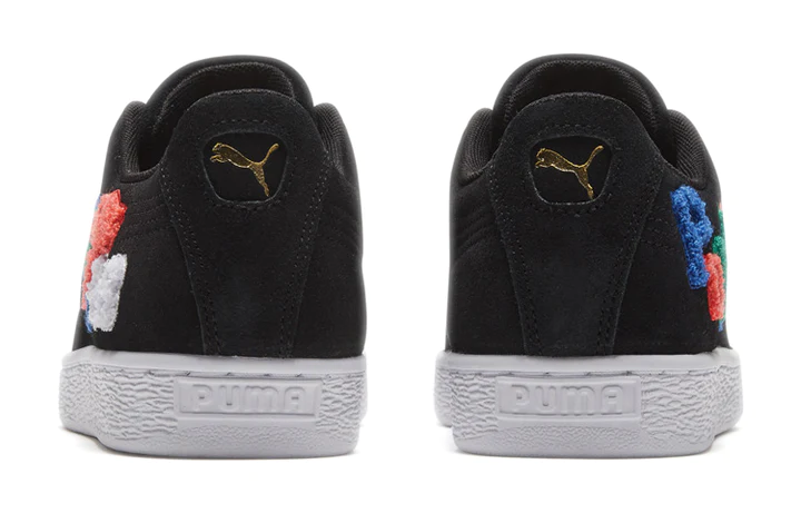 Giày Puma Suede Classic Badges 'Black' 371580-01 - Ảnh 4
