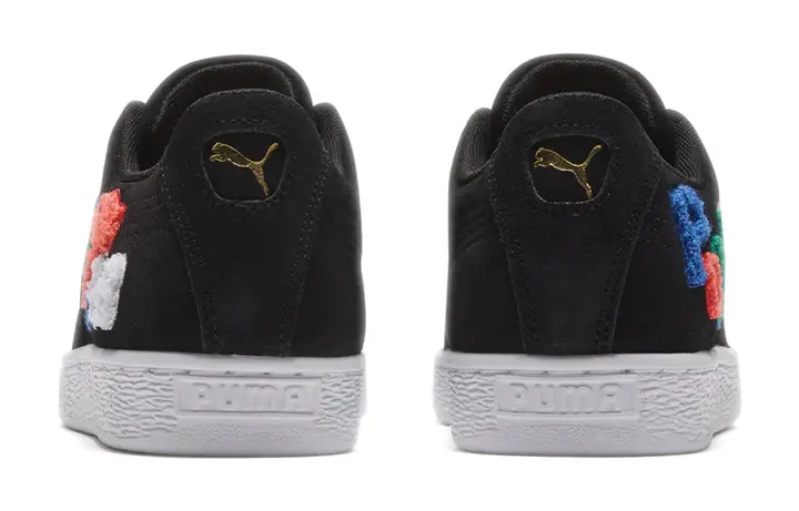 Giày Puma Suede Classic Badges 'Black' 371580-01 - Ảnh 4