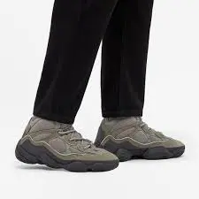 Alternative view of Giày Adidas Yeezy 500 High 'Mist' GY0393