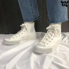 Giày Converse Wmns Chuck 70 High 'Vintage White' 569540C - Ảnh 5