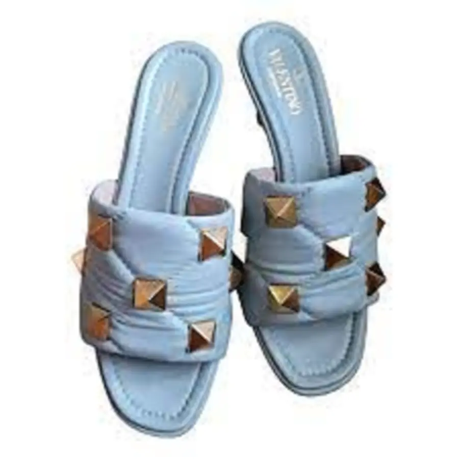Alternative view of Valentino Roman stud leather mules WW2S0BK3ZCG56Y