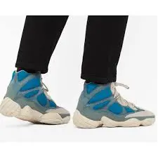 Alternative view of Giày Adidas Yeezy 500 High 'Frosted Blue' GZ5544