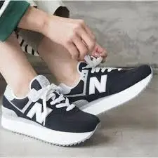 Giày New Balance 574+ SA 'Black' WL574ZSA - Ảnh 3