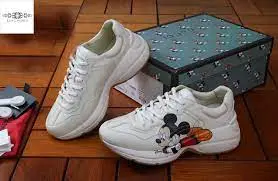 Giày Gucci Disney x Gucci Wmns Rhyton 'Mickey Mouse 602049-DRW00-9522 - Ảnh 4