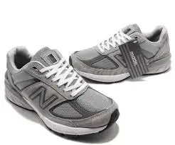 Alternative view of Giày New Balance 990 v5 Grey (W) W990IG5