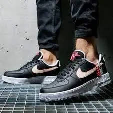 Giày Nike Air Force 1 Low 'Worldwide Pack Black Crimson' CK6924-001 - Ảnh 4