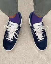 Giày New Balance 550 'Natural Indigo Suede' BB550SLA - Ảnh 4