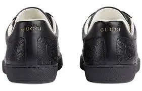 Alternative view of Giày Gucci Ace 'GG Embossed Black' 625787-1XK10-1000