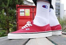 Giày Vans Authentic 44 DX 'Anaheim Factory - Racing Red' VN0A38ENMR9 - Ảnh 3