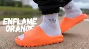 Dép Adidas Yeezy Slides 'Enflame Orange' GZ0953 - Ảnh 8