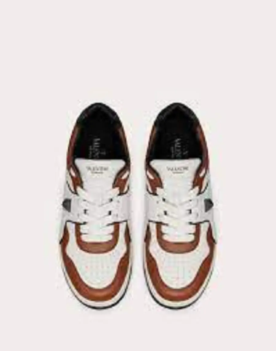Giày Valentino Garavani ONE STUD Low-Top Sneaker in nappa XY0S0E71NWNPZ1 - Ảnh 5