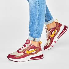 Giày Nike Air Max 270 React 'Noble Red Team Gold' AO4971-601 - Ảnh 4