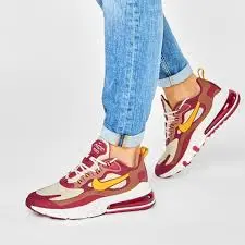 Giày Nike Air Max 270 React 'Noble Red Team Gold' AO4971-601 - Ảnh 4