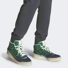 Alternative view of Giày Adidas Forum Exhibit Mid 'Inside Out Dark Green Navy' FZ6278