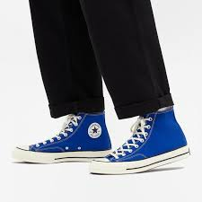 Alternative view of Giày Converse Chuck 70 High 'Rush Blue' 168509C