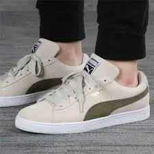 Giày Puma Suede Classic 'Whisper White Olive' 365347-84 - Ảnh 4